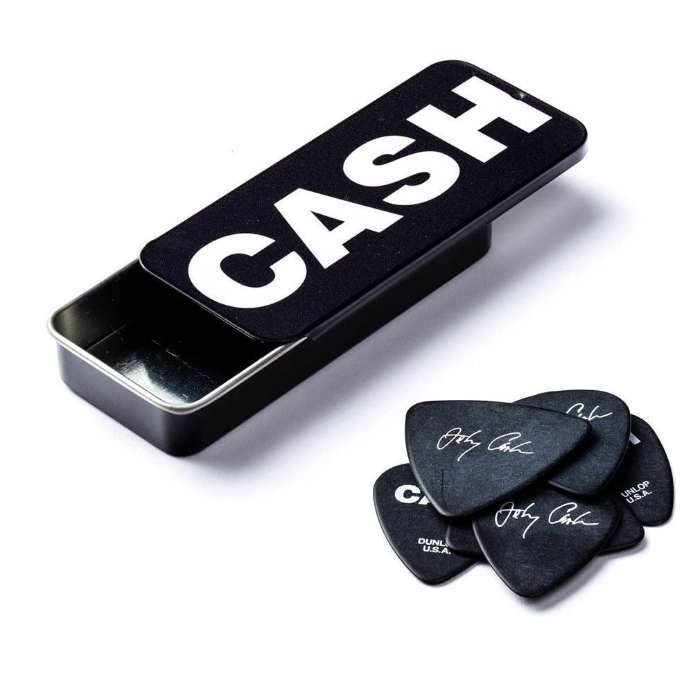 Johnny Cash Bold Heavy Gauge Pick Tin