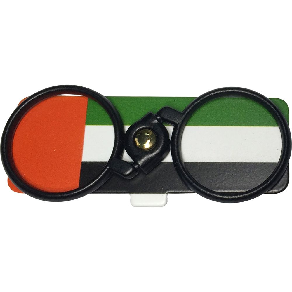 حامل ومقبض الهواتف الجوالة بتصميم يحمل علم الإمارات من كيب