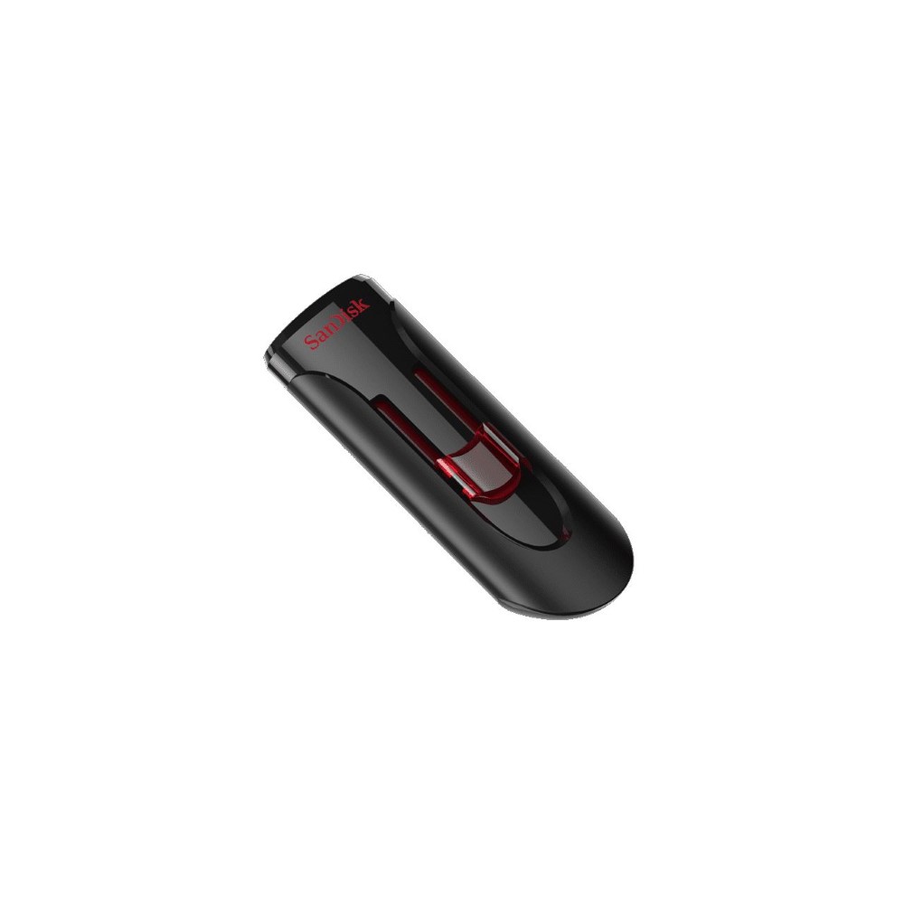 Sandisk Ufm 128GB USB Cruzer Glide 3.0 USB Flash Drive USB Type-A 3.2 Gen 1 (3.1 Gen 1) Black,Red