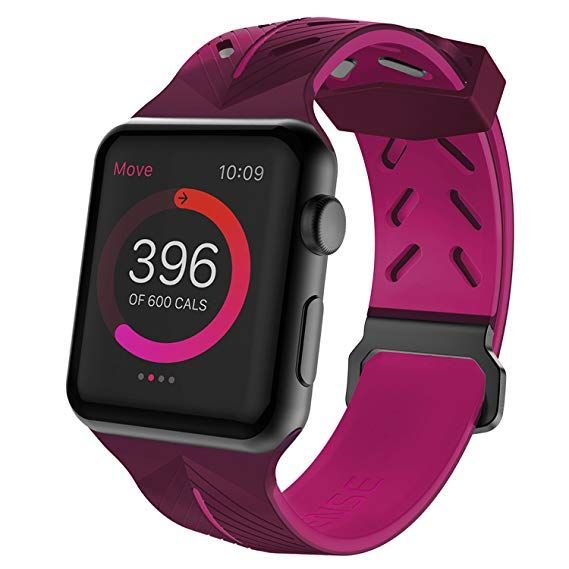 Action Band for Apple Watch 42mm Purplepink
