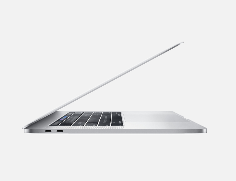Apple MacBook Pro 15-Inch with Touch Bar Silver 2.2Ghz 6-Core 8Th-Generation Intel-Core-I7/256GB Arabic/English