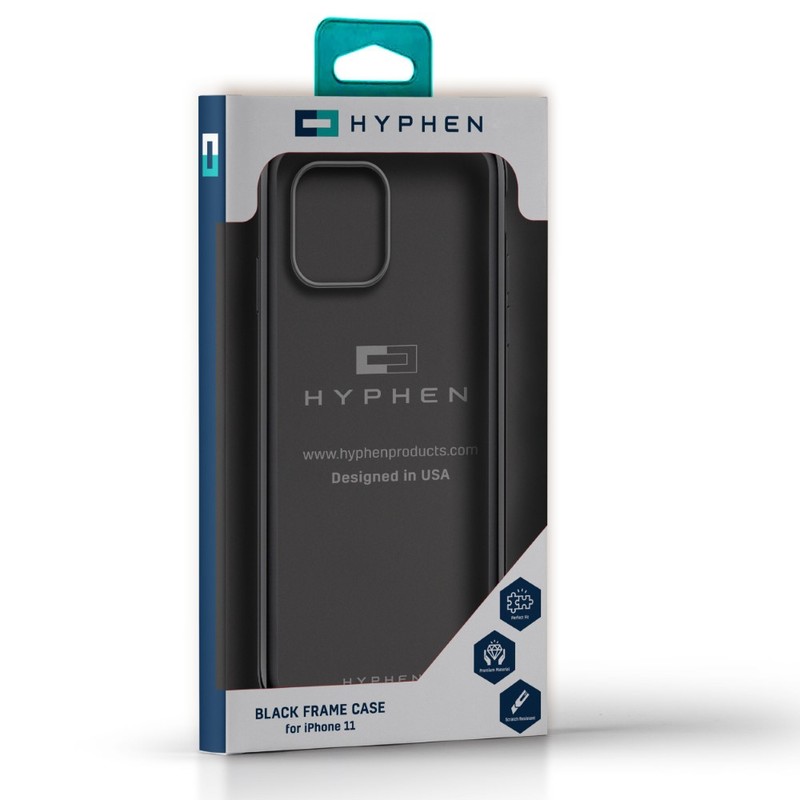 Hyphen Clear Black Frame Case Ip11 6 1