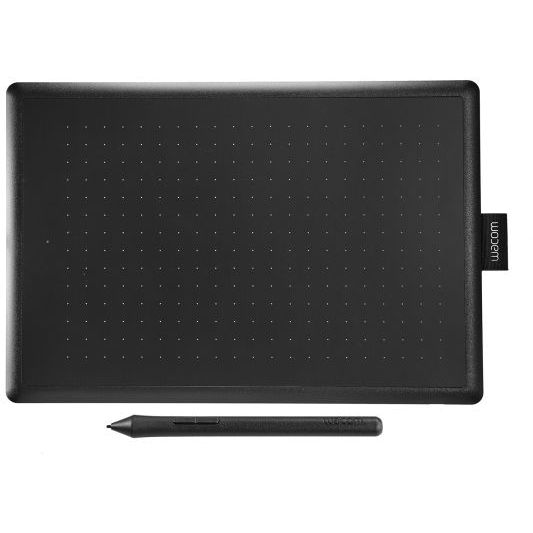 Wacom One By Medium Graphic Tablet Black, Red 2540 Lpi 216 x 135 mm USB