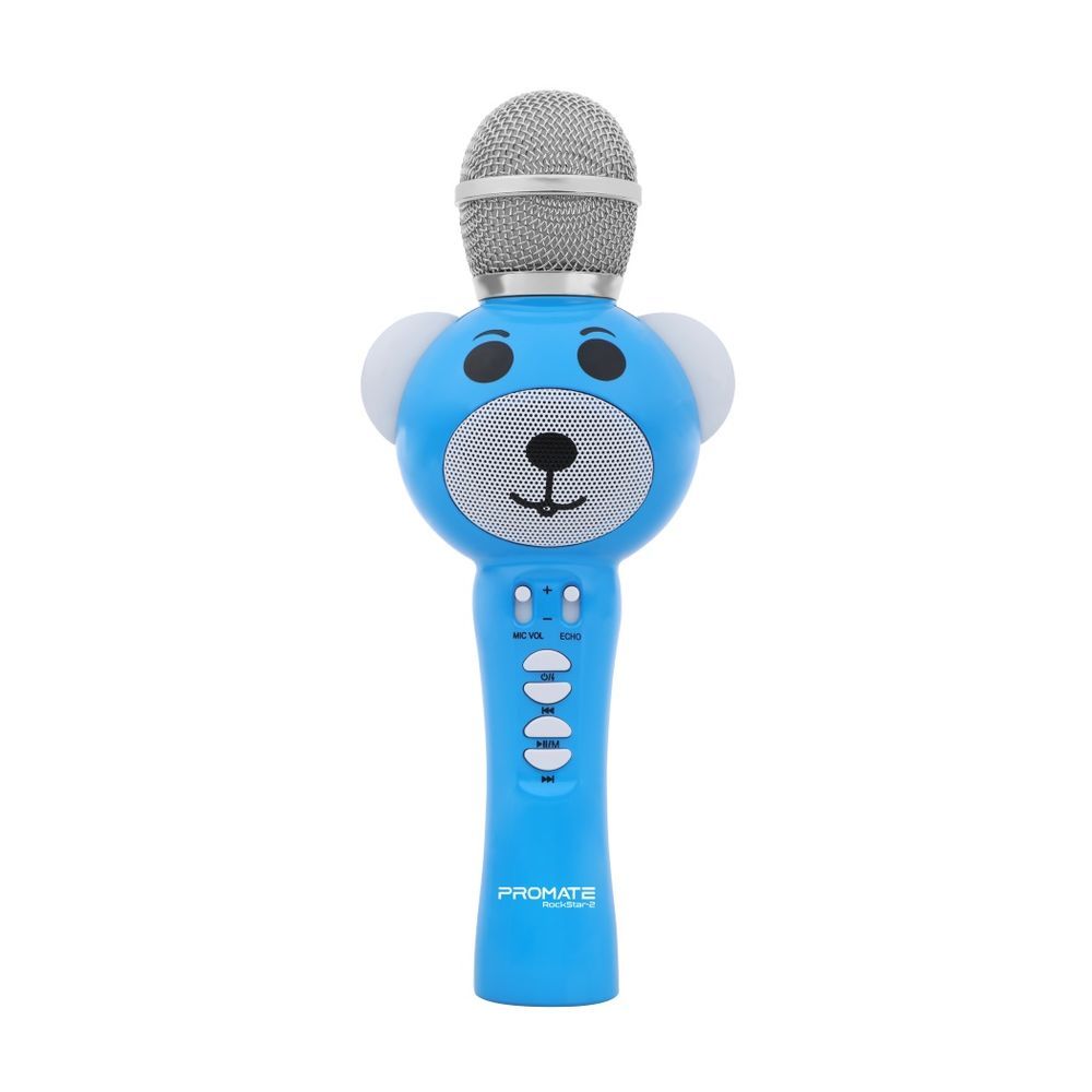 Promate Wireless Karaoke Microphone Forkids Blue