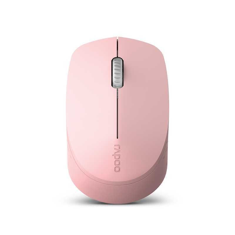 Rapoo M100 Silent Multimode Wireless Bluetooth Mouse Pink