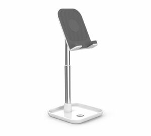Baykron Mobile/Tablet Portabble Stand White Color