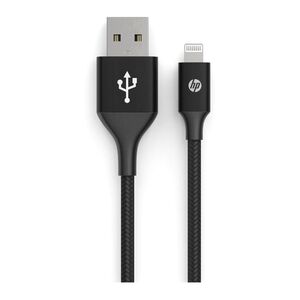 HP USB A to Lightning Cable 2M Black