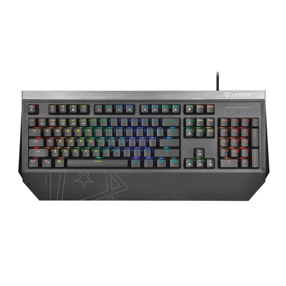 Vertux Tantalum Gaming Keyboard Black