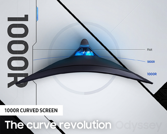 Samsung G7 32 Inch Curve Monitor/QLED/2560 x 1440/Black