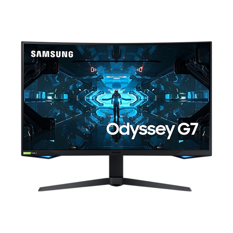 Samsung G7 32 Inch Curve Monitor/QLED/2560 x 1440/Black