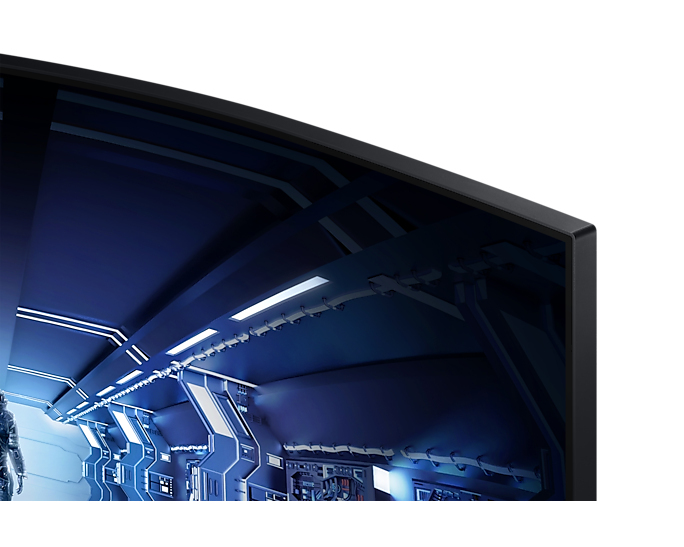 سامسونج جي5 شاشة منحنية مقاس 27 بوصة/WQHD/2560 x 1440 اسود