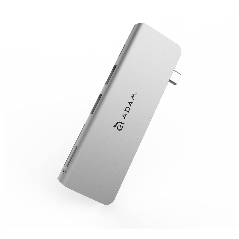 Adam Elements Casa Hub 5E USB-C 5-In-1 Card Reader Grey