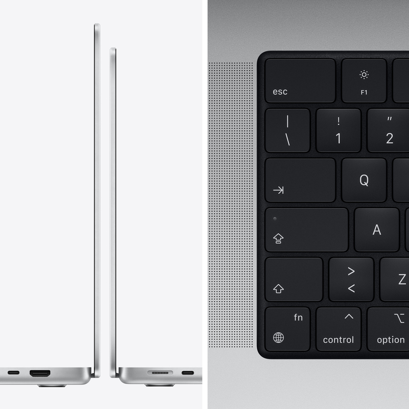 Apple MacBook Pro 16-inch M1 Pro Chip with 10â€‘Core CPU and 16â€‘Core GPU 1TB SSD Silver