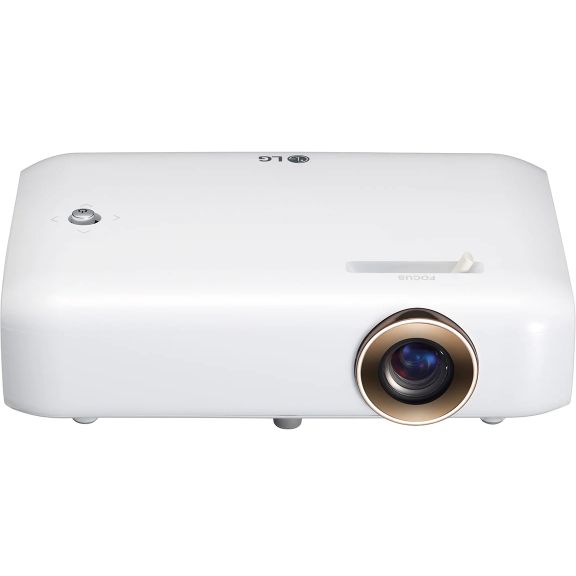 LG Portable Led Projector Ph510Pg Hd 550 Ansi Lumens Brightness White