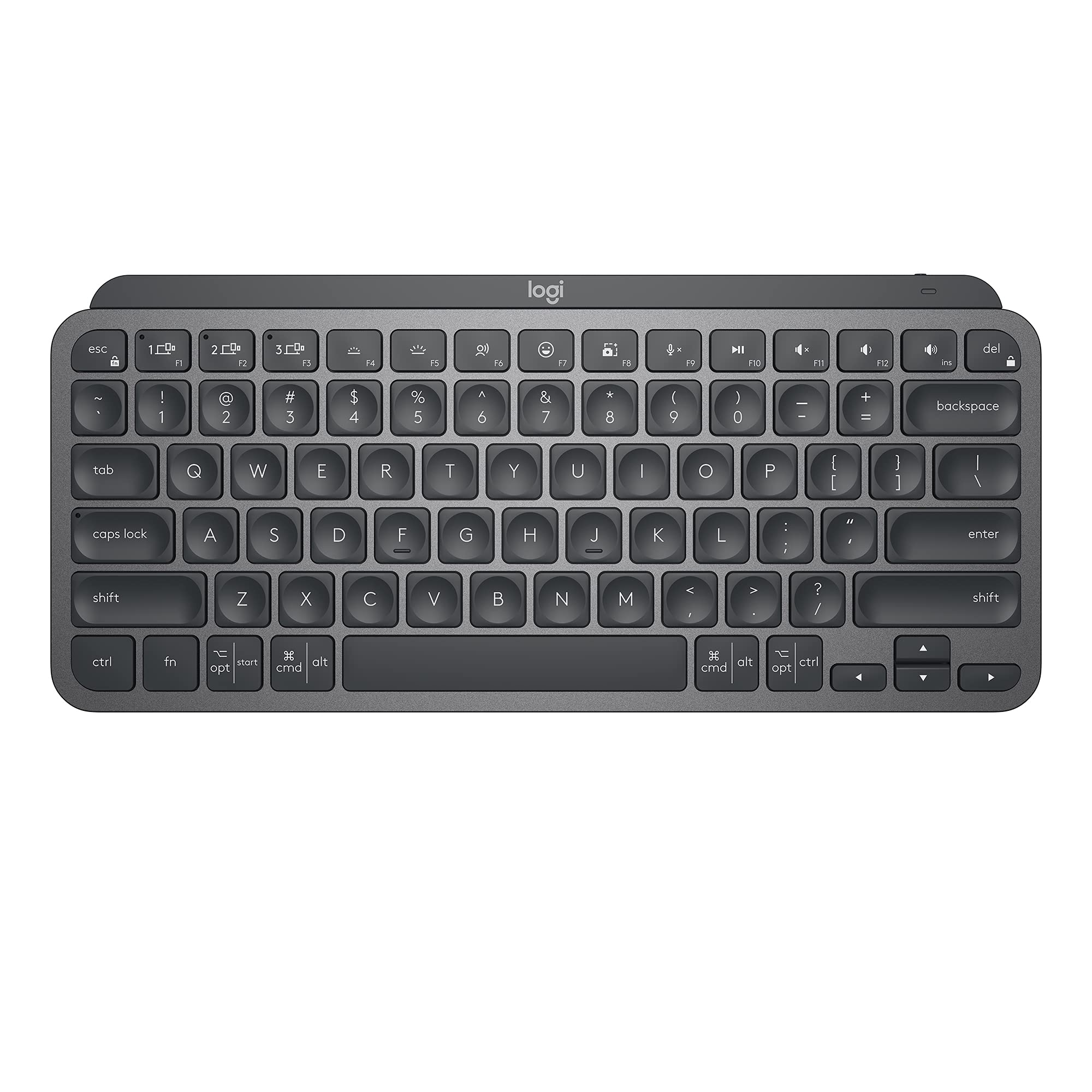 Logitech Mx Keyboard Mini Ar Graphite Black