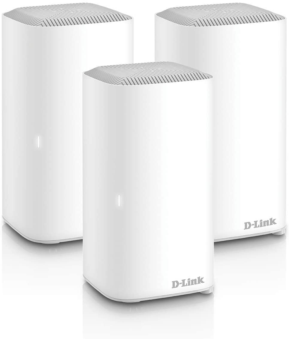 D-Link Covr Intelligent Ax1800 Whole Home Mesh Wi-Fi 6 System Router Kit White