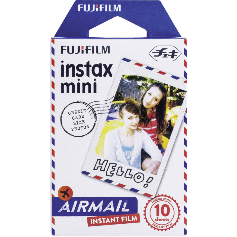 Fujifilm Instax Mini Airmail Instant Film (10 Sheets)
