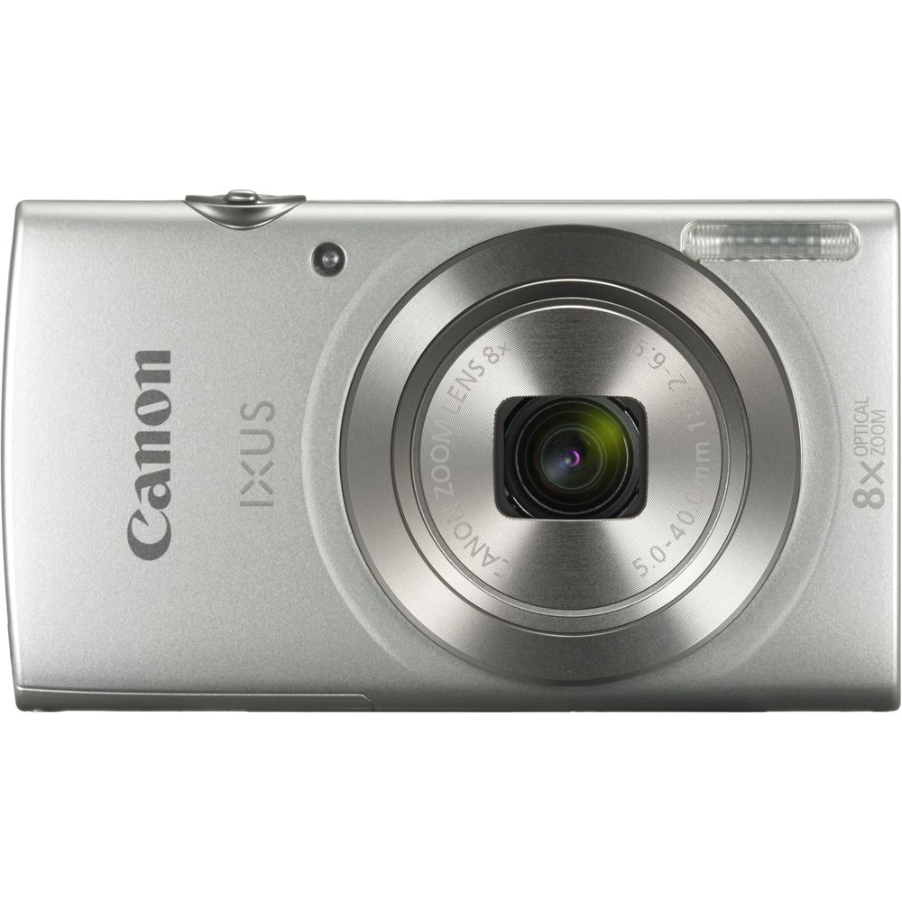 كاميرا كانون الرقمية Ixus 185 صغيرة الحجم 20 ميجا بكسل 1 / 2.3 بوصة سي سي دي 5152 × 3864 بكسل فضي