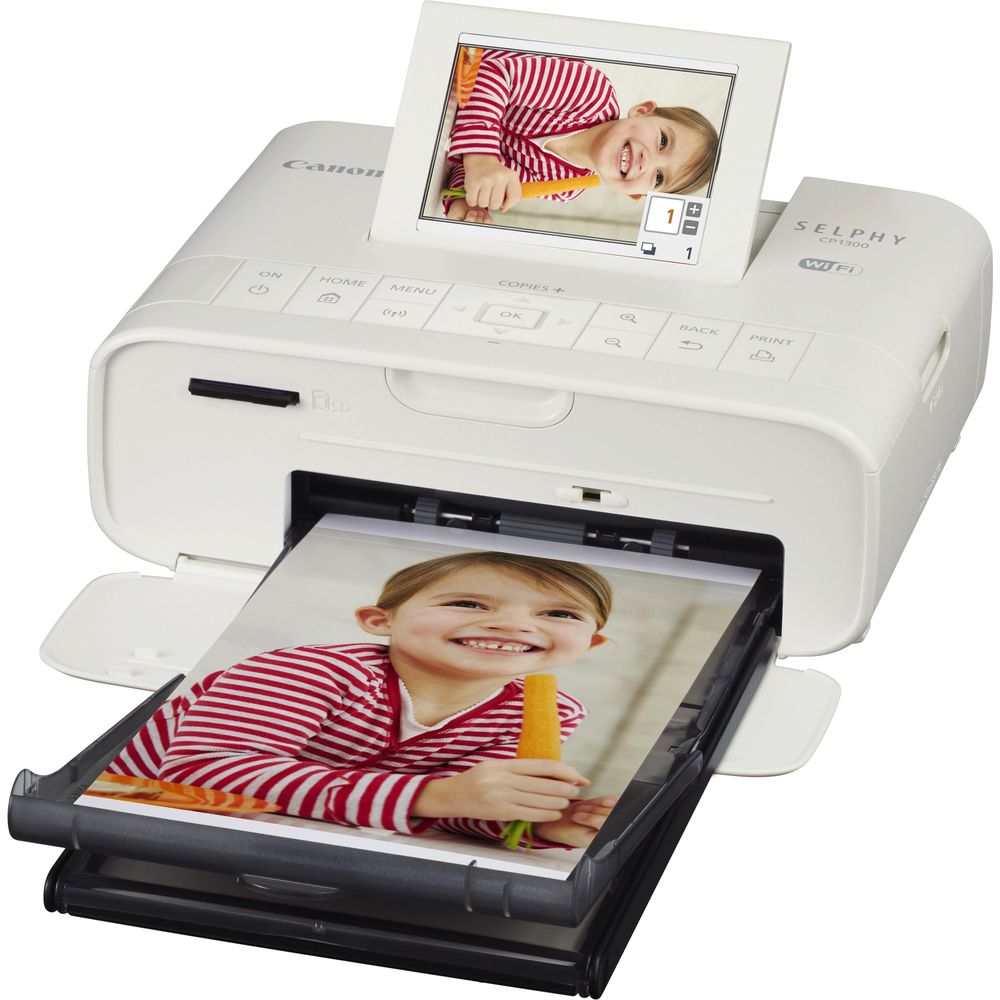 Canon Selphy Cp1300 Compact Photo Printer White