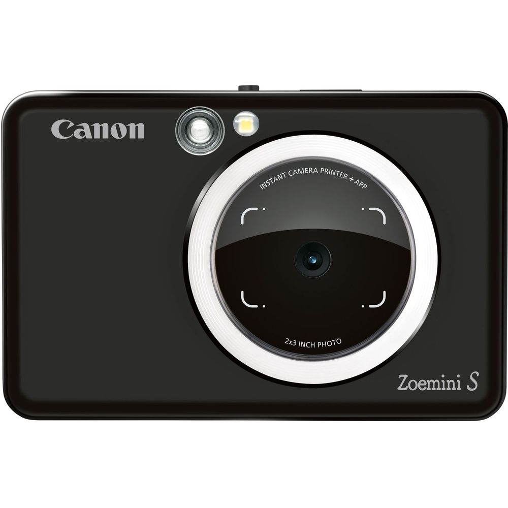 Canon Zoemini S Matte Black Instant Camera Printer