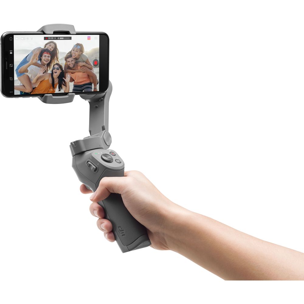 ذراع تثبيت لكاميرا الهاتف الذكي، دي جي آي أوزمو موبايل 3، رمادي