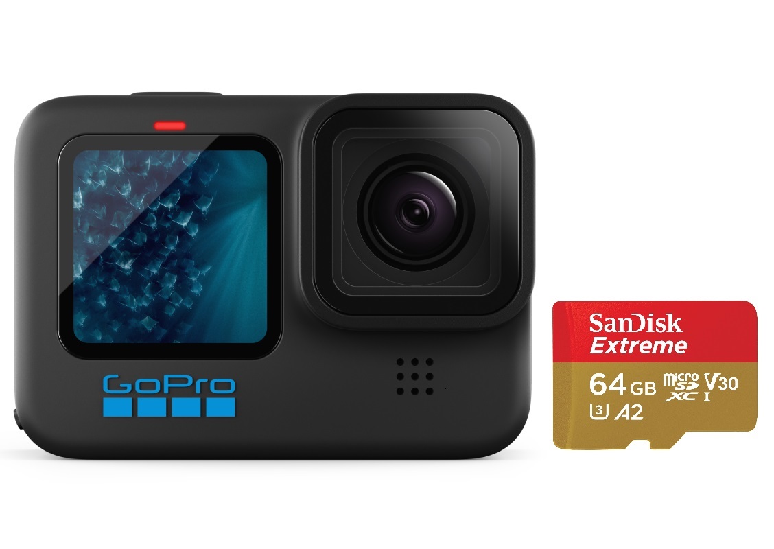 GoPro HERO11 Black Bundle (SD Card)