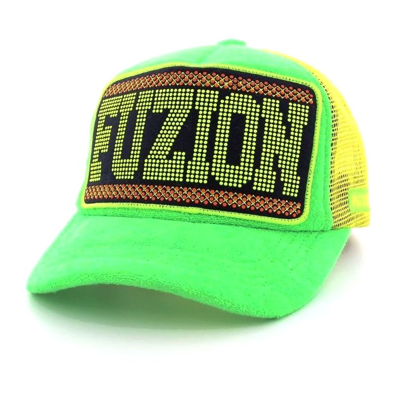 قبعة فيوزن ليموني اخضر