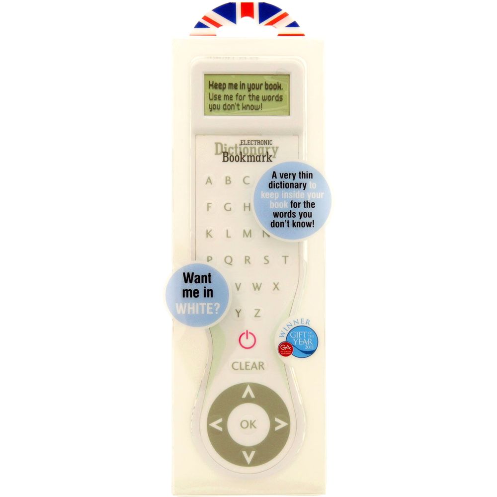 If Electronic Dictionary Bookmark White
