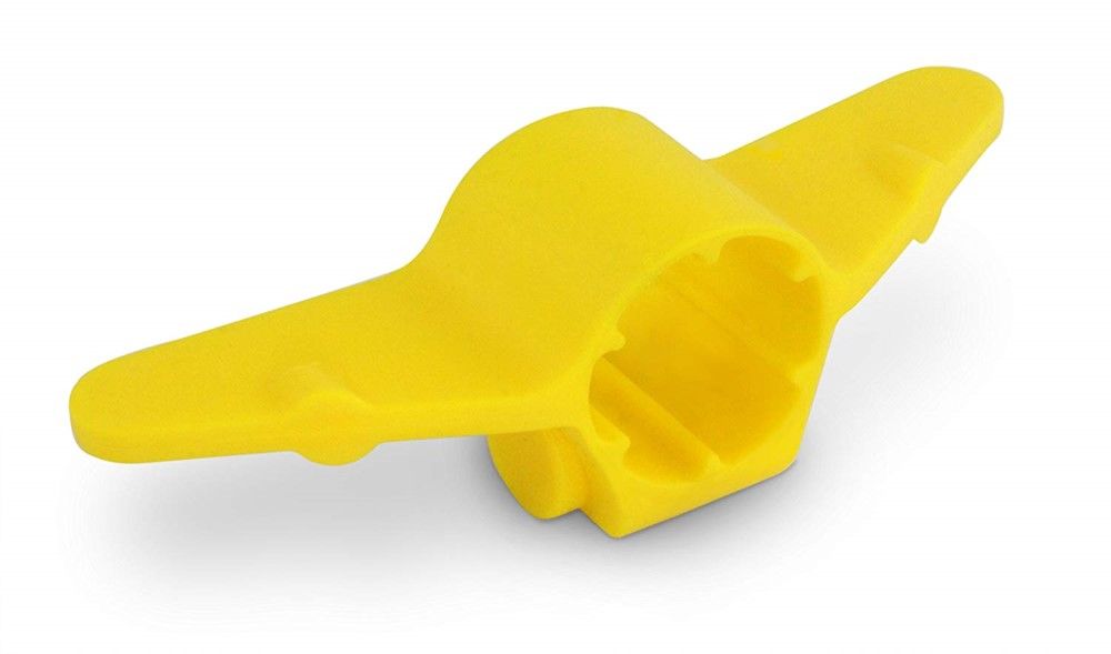 Aeroplane Toothpaste Holder Yellow