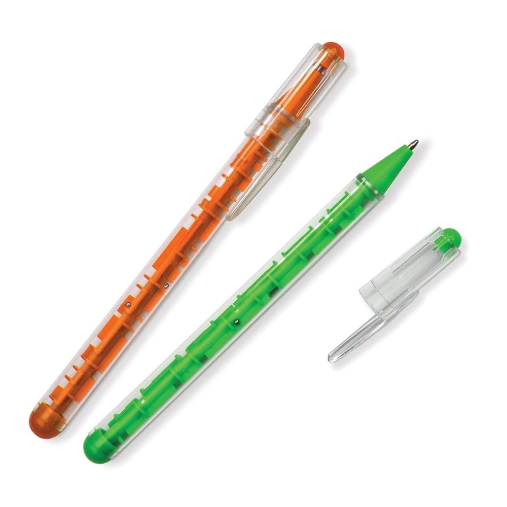 قلم حبر برتقالي&أخضر