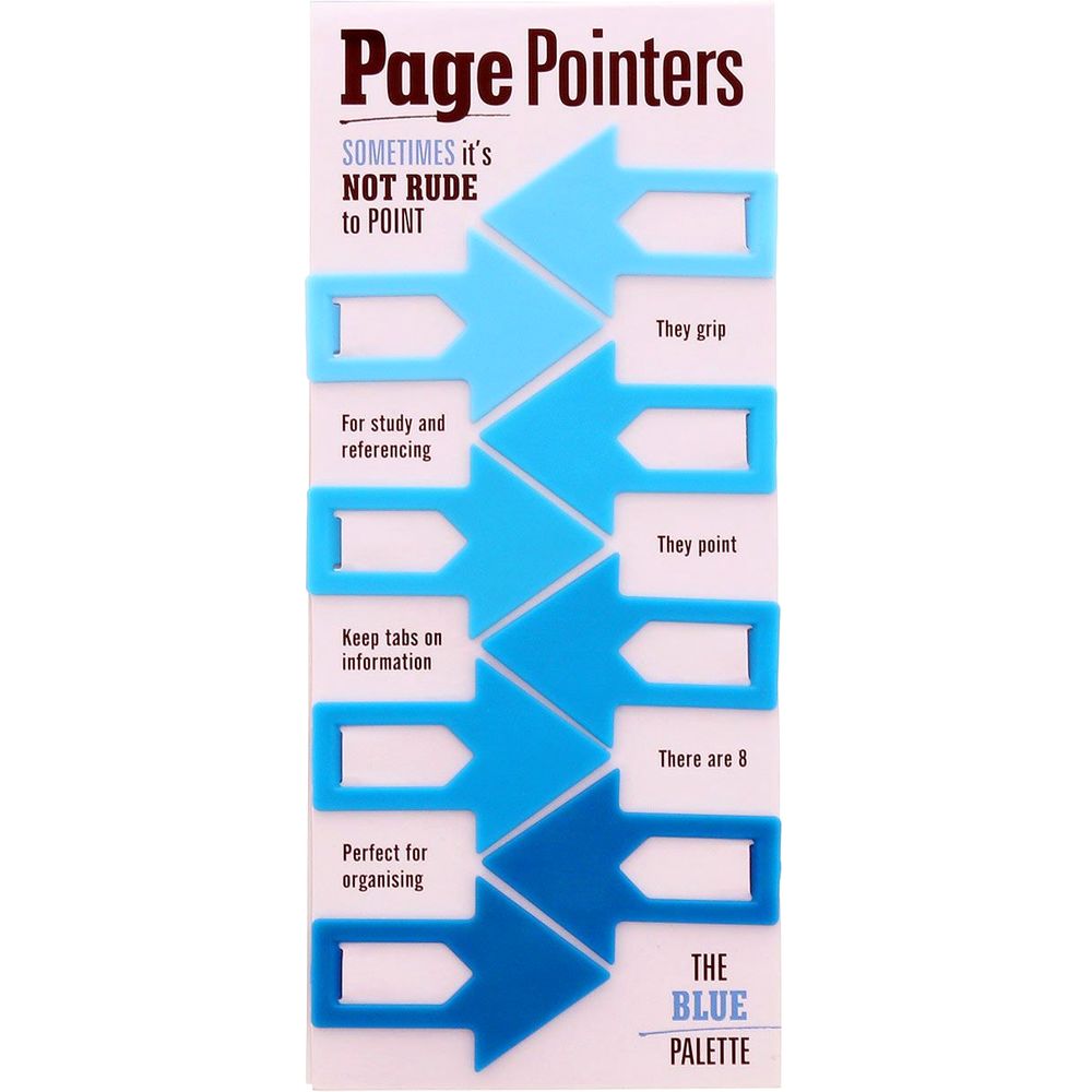 Page Pointers Blue