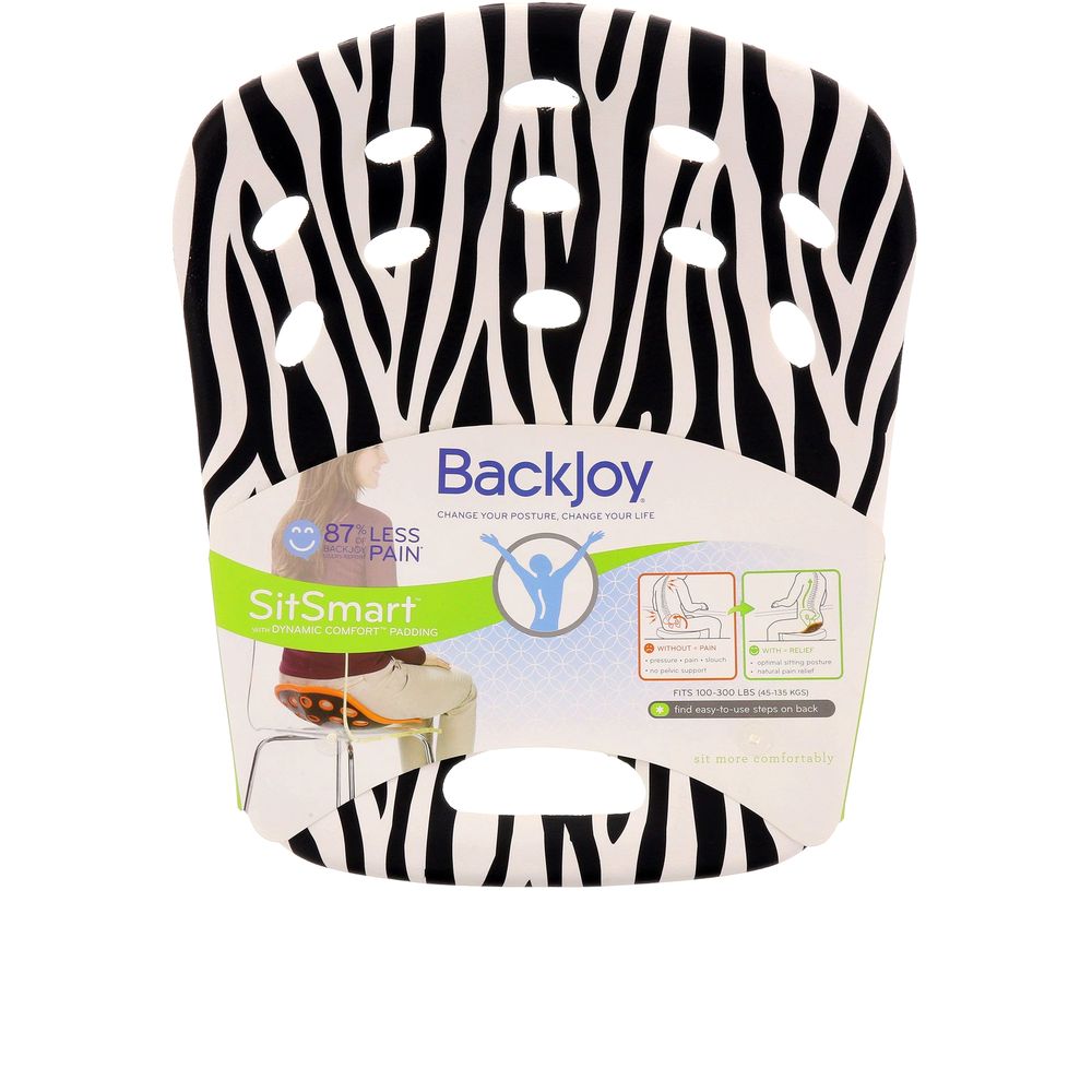 Backjoy Sitsmart Posture+ Zebra/Bk Large