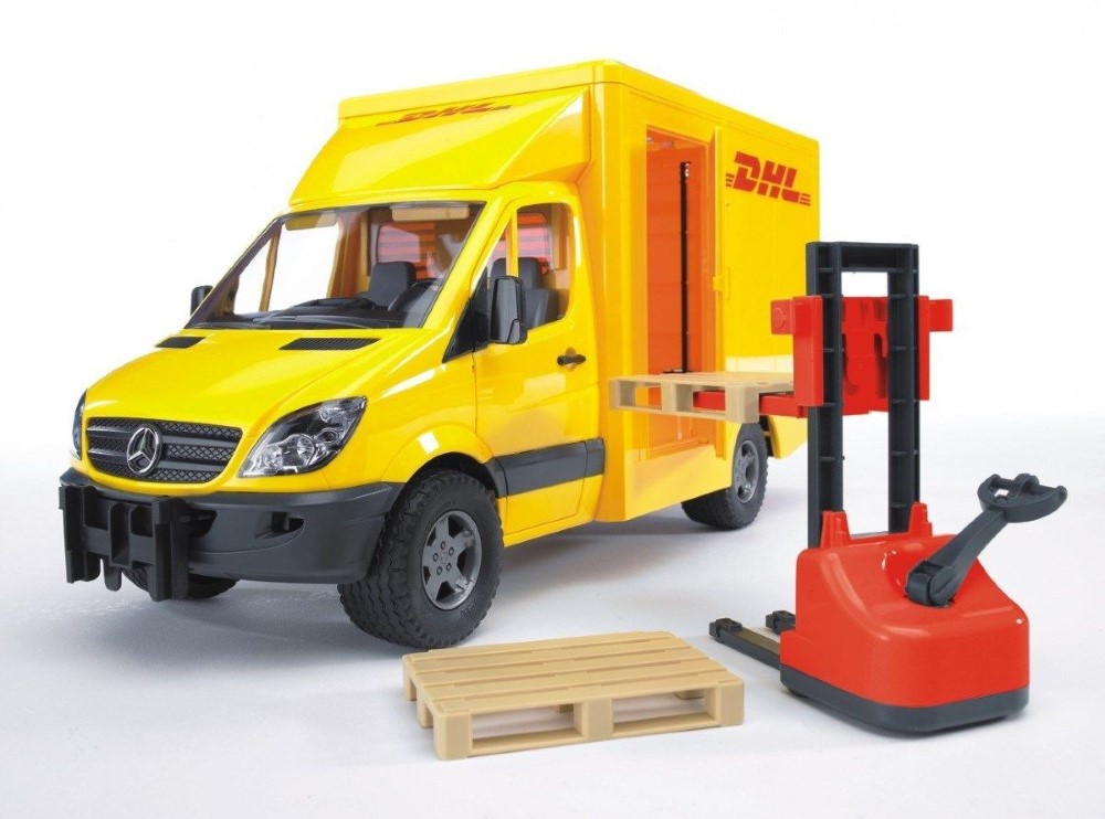 Mb Sprinter Dhl With Hand Pallet Truckan