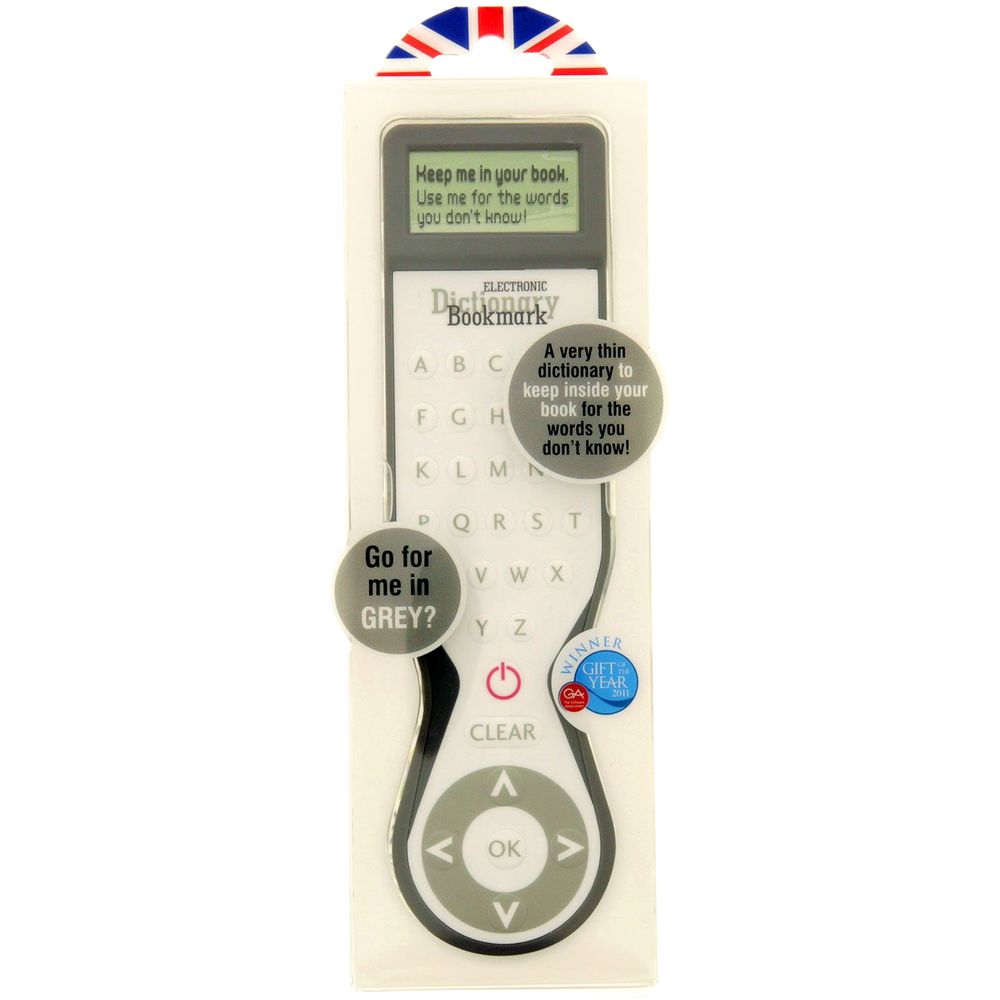 If Electronic Dictionary Bookmark Grey