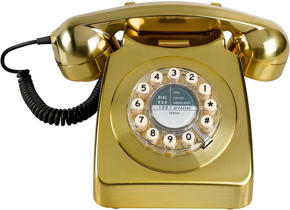 746 Phone Brushed Brass