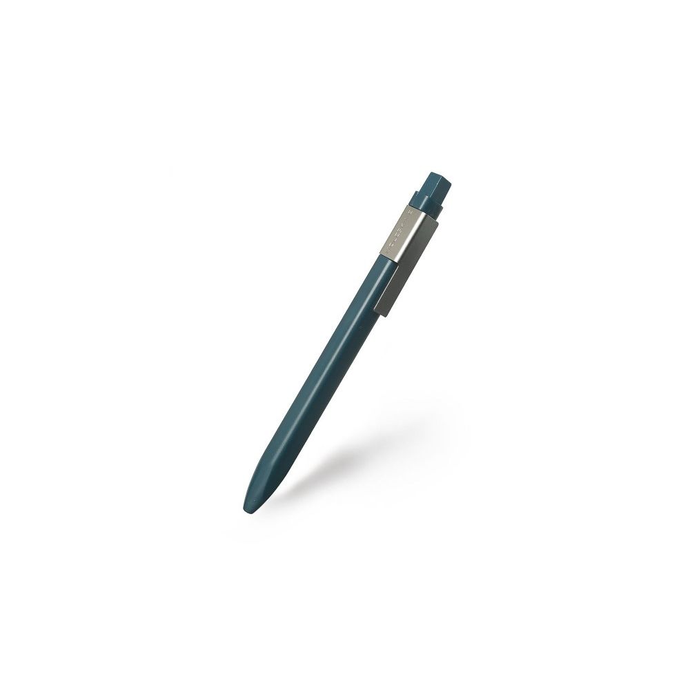 قلم حبر جاف برأس كروي كلاسيكي 10 يعمل بالضغط مولسكين أخضر