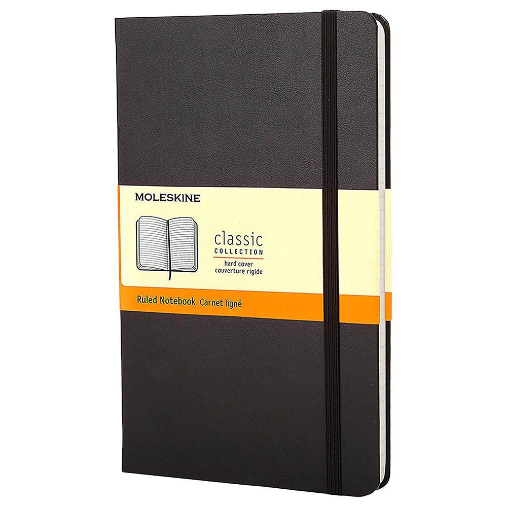 Moleskine Notebook Large RuLED Black Hard