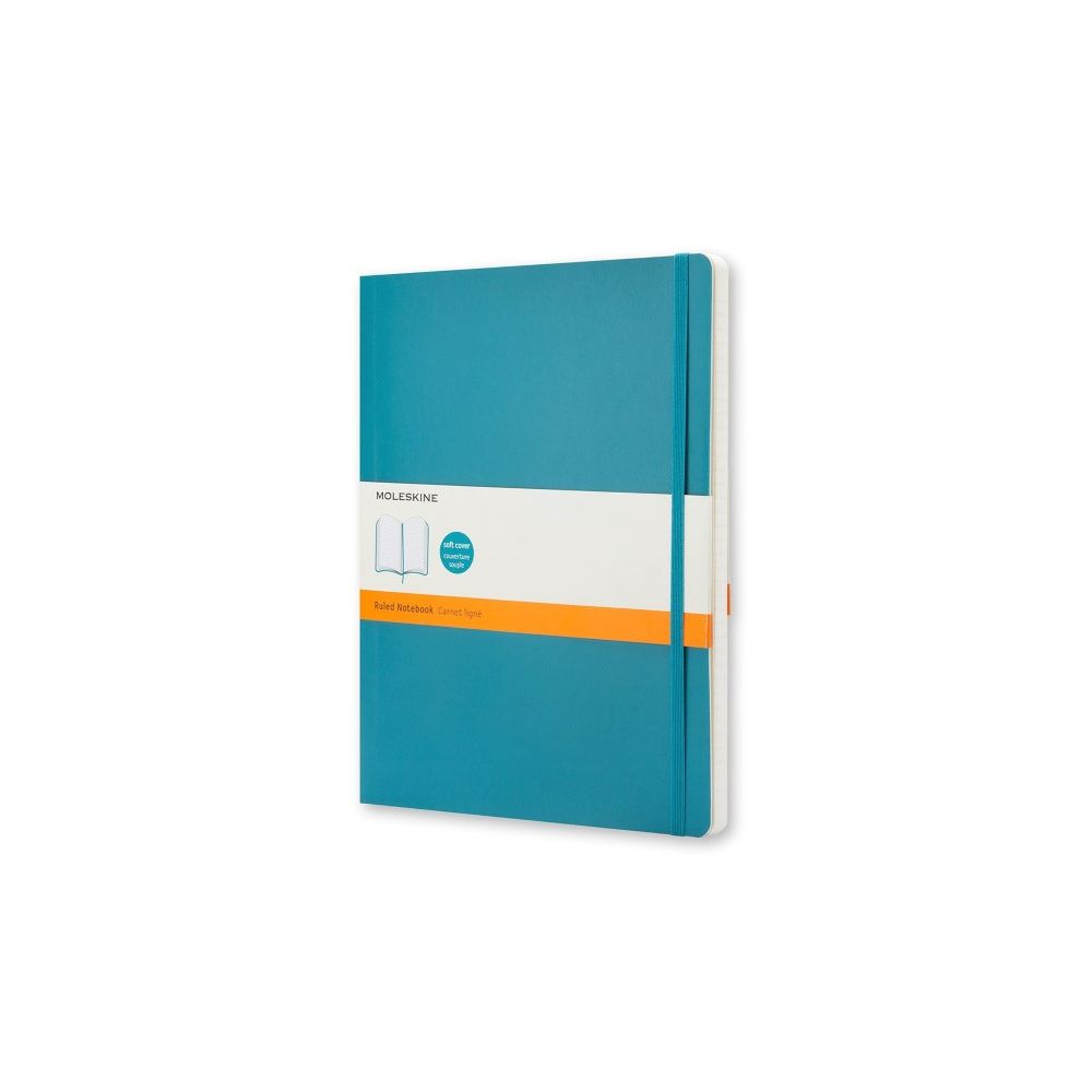 Moleskine Notebook Xl Rul Under.Blu Soft
