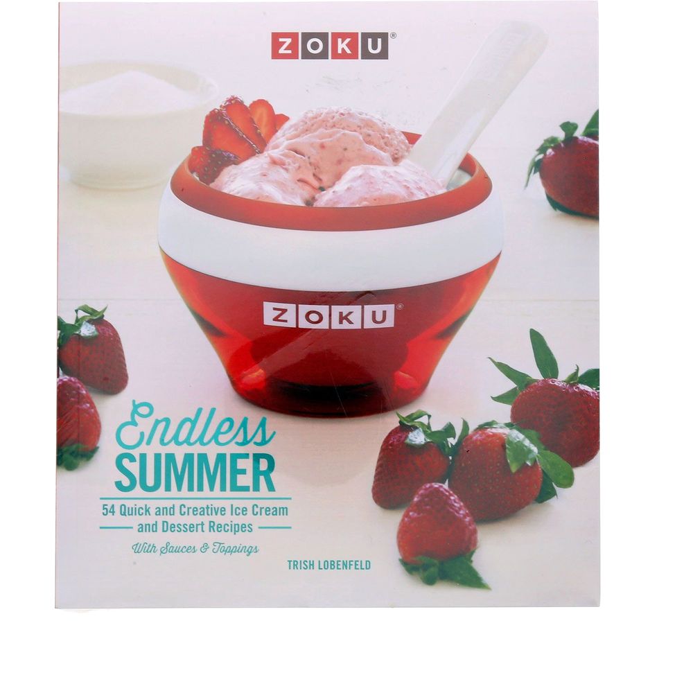 Endless Summer Ice Cream Book Paperback Book