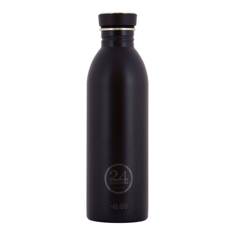 24 Bottles Urban Stainless Steel Vacuum Insulated Single Wall Water Bottle 500ml Tuxedo Black