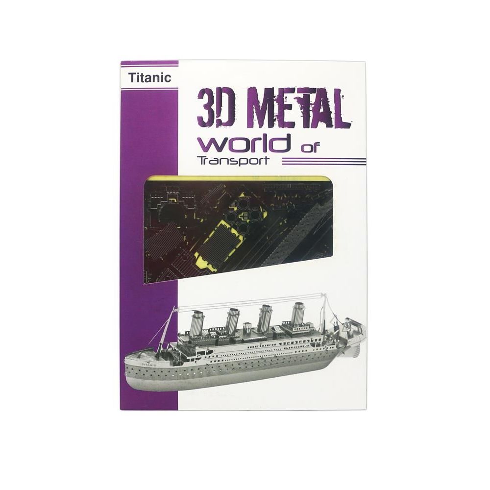 Promotional 3D Metal World Titanic Puzzle