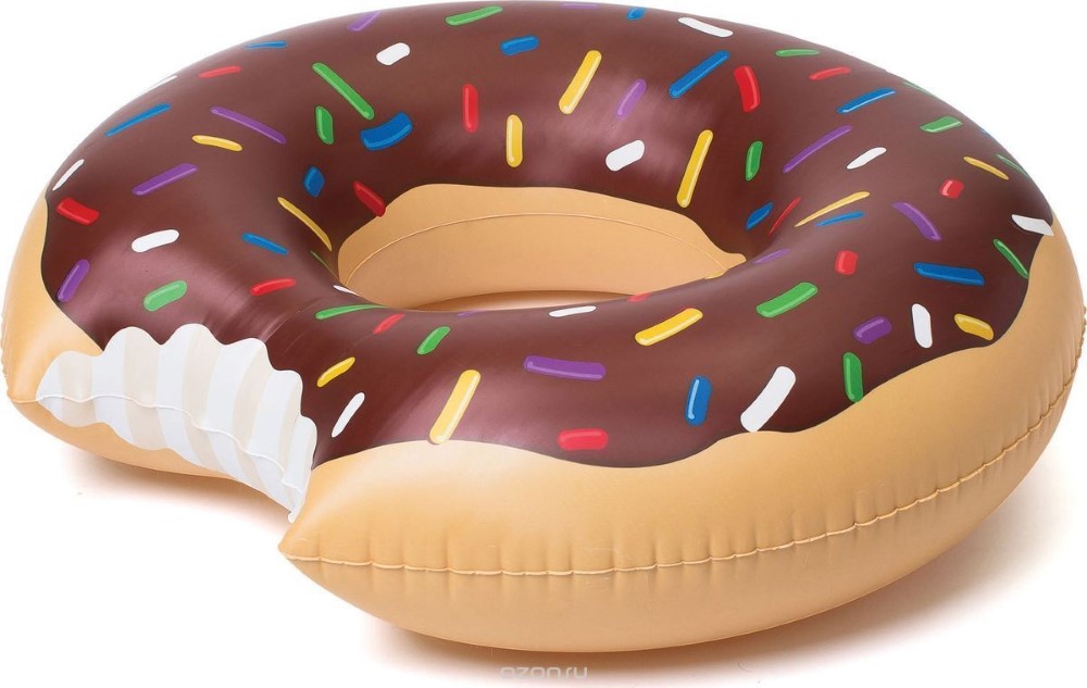 Giant Donuts Chocklate Pool Float Bmpfcd