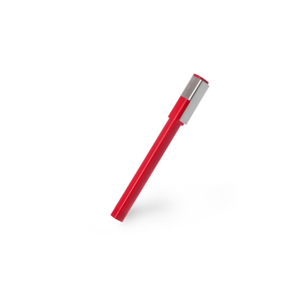 قلم جاف أحمر بلس 07 بغطاء Ew61Rf907 من موليسكن
