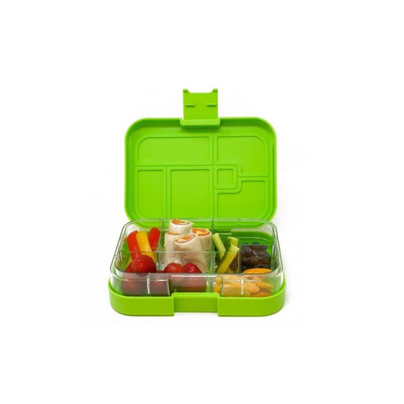 Tinywheel 6 Compartment Green Lunch Box
