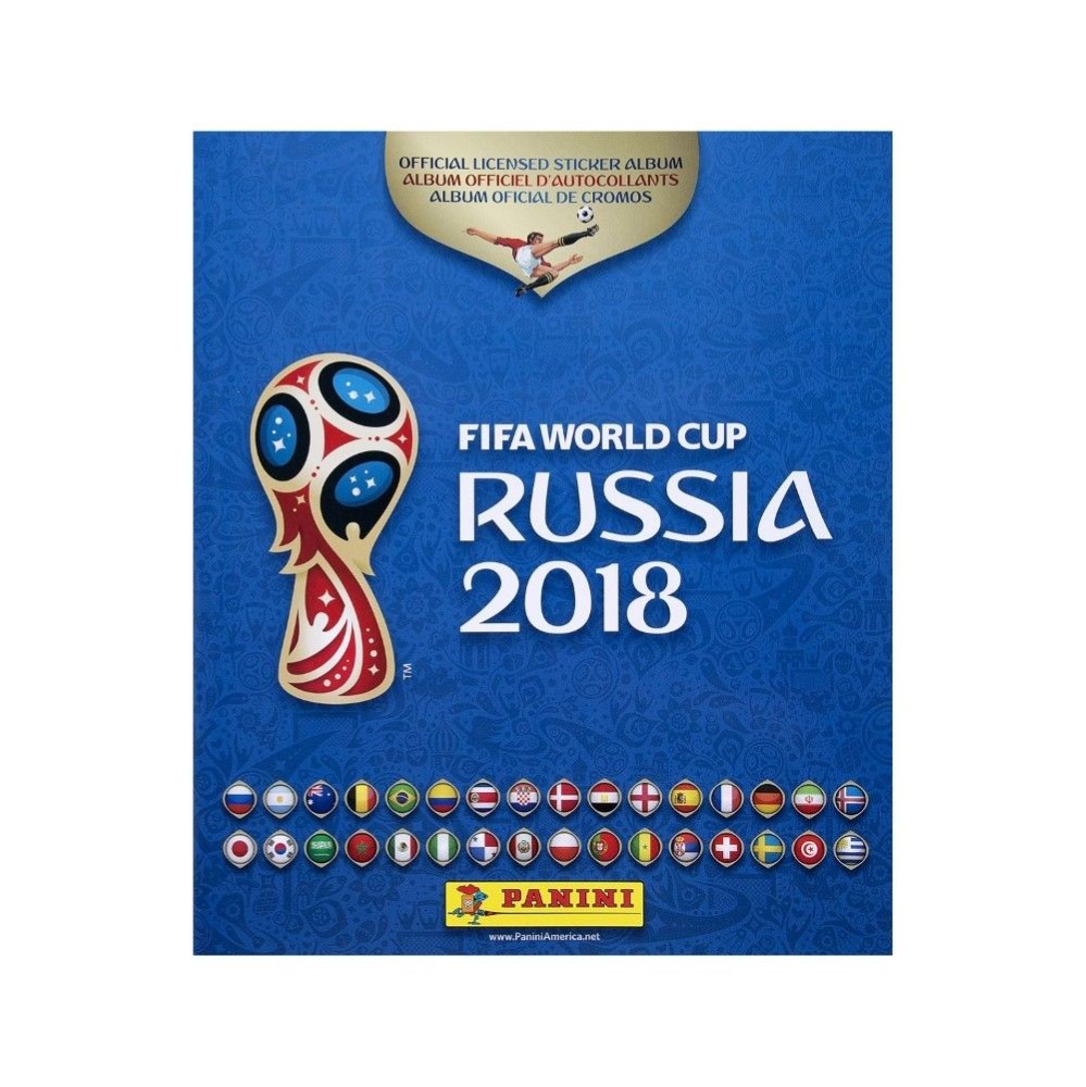 ألبوم ملصقات بطولة روسيا 2018