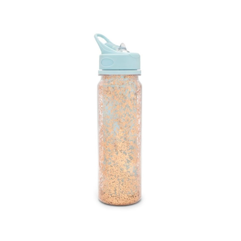 Ban.Do Glitter Bomb Speckle Blue/Copperfoil Water Bottle