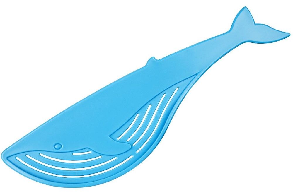Fred Big Blue Whale Strainer
