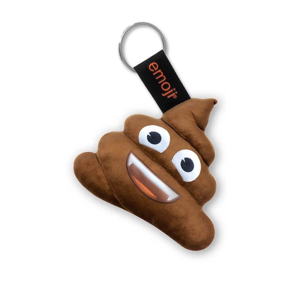 Emoji Vampire Poop Official Brown Keychain