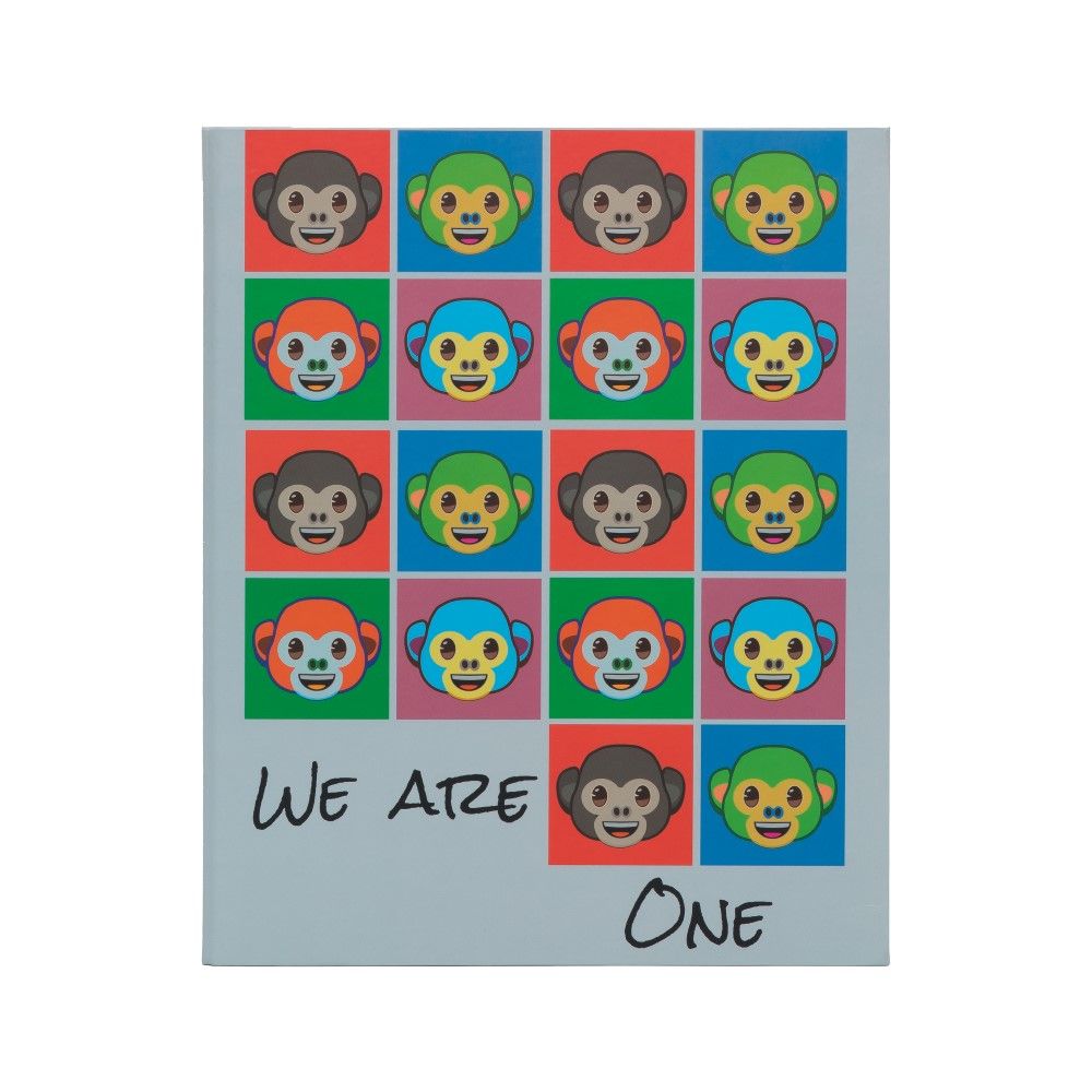 Emoji We Are One Matte A4 Folder