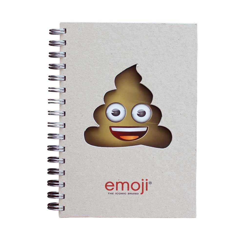 Emoji Poop A4 Notebook